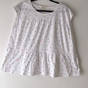 Style & Co plus size girl XL color white made in India